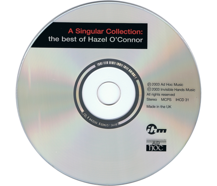 Hazel O'Connor - A Singular Collection - Side 1