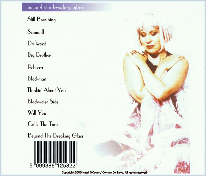 Hazel O'Connor - Beyond The Breaking Glass - Back Cover