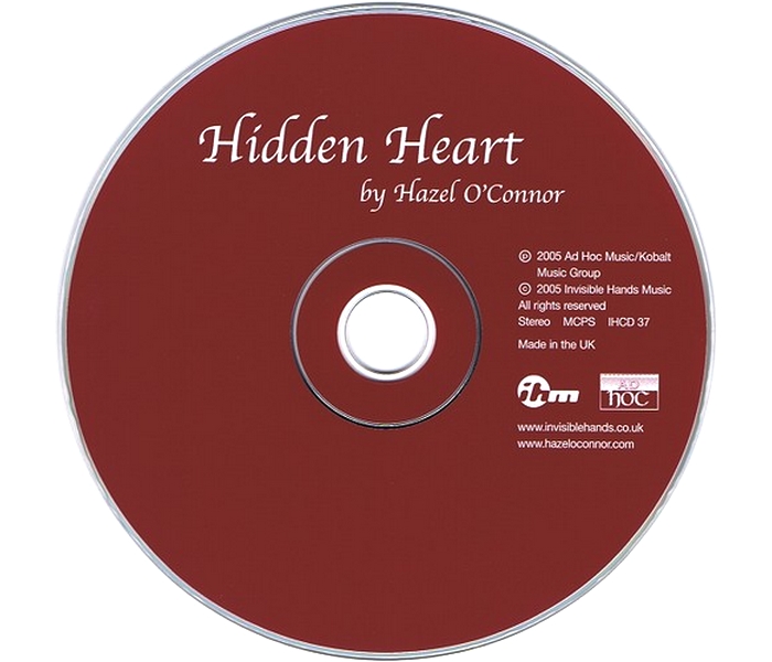 Hazel O'Connor - Hidden Heart - Disk